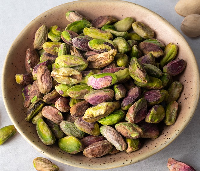 Shelled pistachios